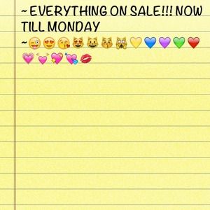 EVERYTHING ON SALE