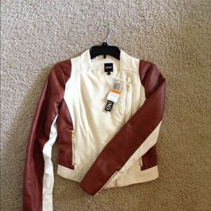 XOXO leather jacket size :S