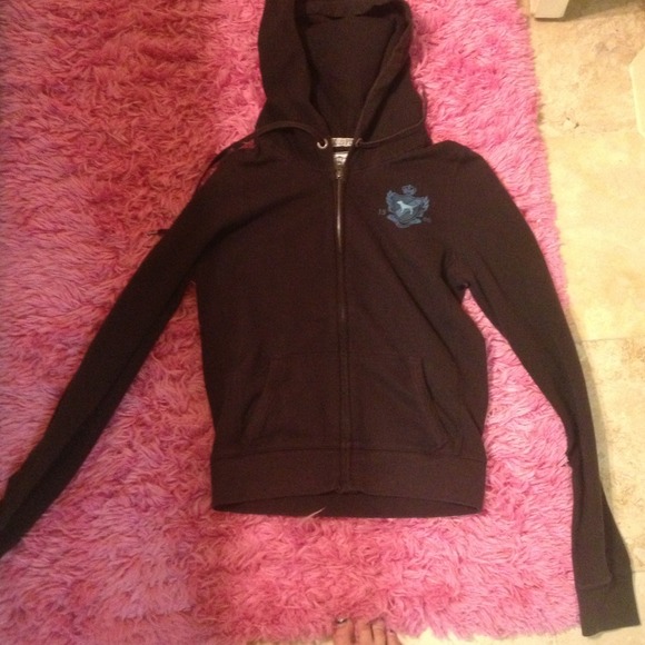 VS pink zip up jacket