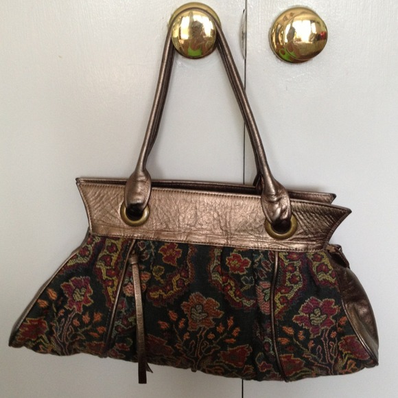 SOLD - Anthropologie Tapestry Purse