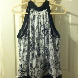 Black / White Top XL