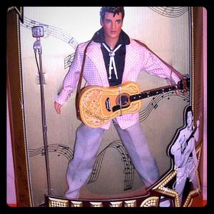 Elvis collector doll (1993)die cast car for trade