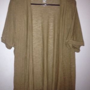 Route 66 tan cardigan