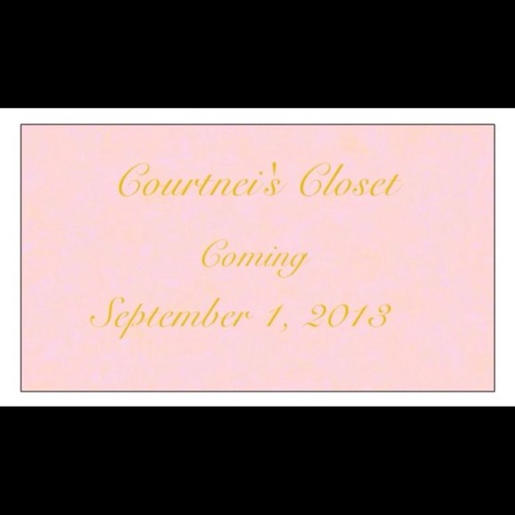Courtnei's Closet will be posting items up soon! - Picture 1 of 1