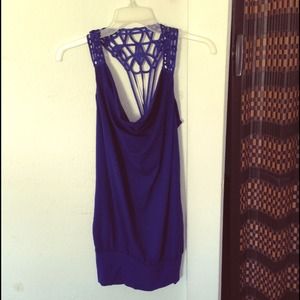 Navy Blue Dress