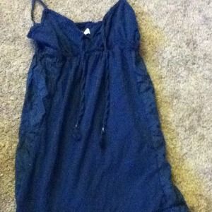 Navy blue dress