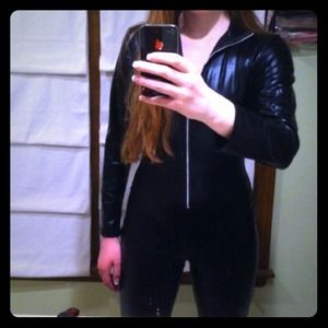 Leaving Monday!  Black catsuit