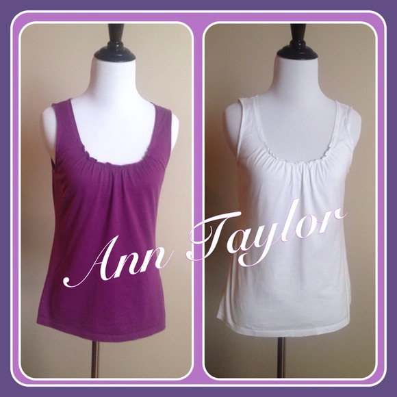 SOLD ‼️ $5 SALE ‼️ 2 Ann Taylor Tang tops Bundle
