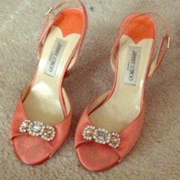Jimmy Choo Crystal Embellished Sandals