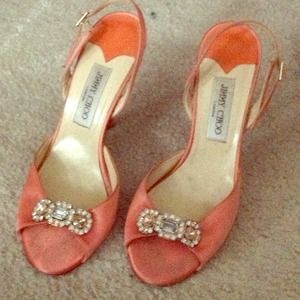 Jimmy Choo Crystal Embellished Sandals