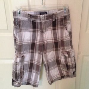 Boys plaid shorts