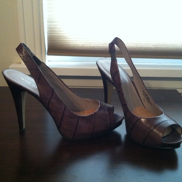 Nine west sling backs