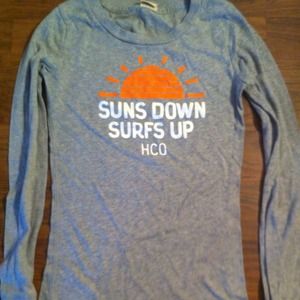 Long sleeved Hollister shirt NWOT