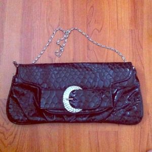 SOLD - Black clutch