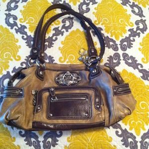 Kathy Van Zeeland leather purse