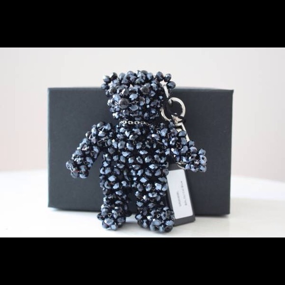 Appartement A Louer Crystal TeddyBear KeyChain - Picture 1 of 2