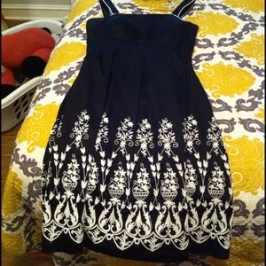 Madison leigh tea length retro cocktail dress.