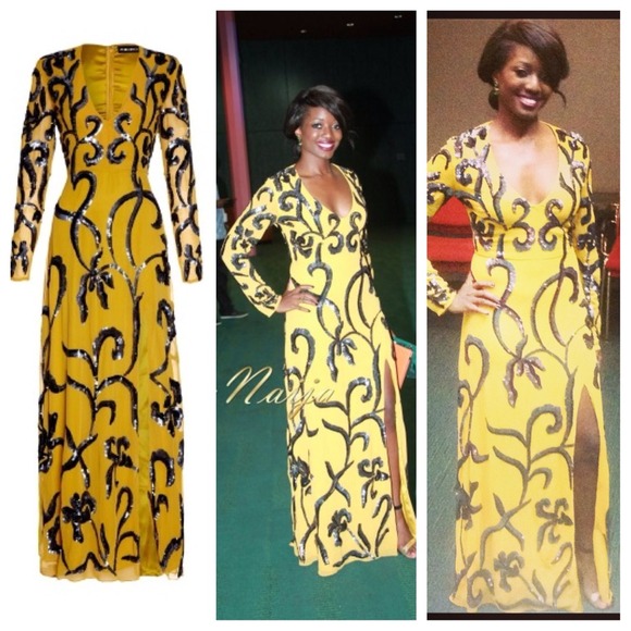 Yellow!  Evening Dress - Picture 1 of 2