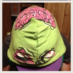 Spencer's Green Zombie Backpack