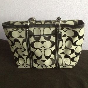 Authentic Large Coach Handbag