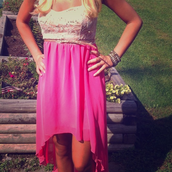 DILLARDS high-low dress! - Picture 1 of 4