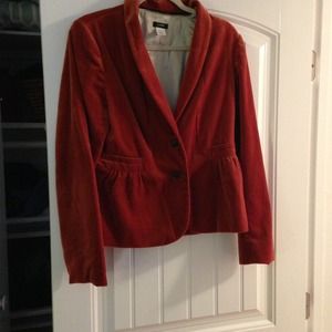 Jcrew velvet jacket