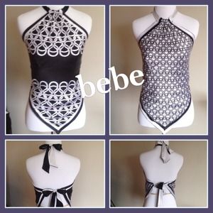 💟SOLD in Bundle. bebe reversible halter