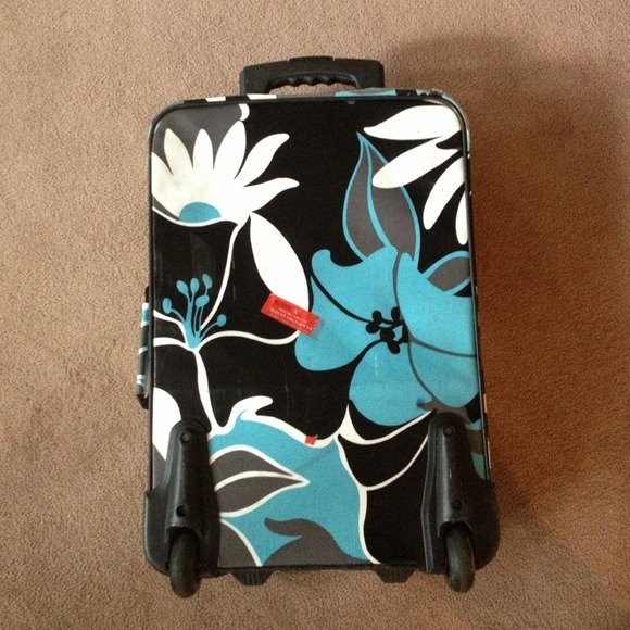 Patterned Carry-On Suitcase by Roxy! - Picture 3 of 4
