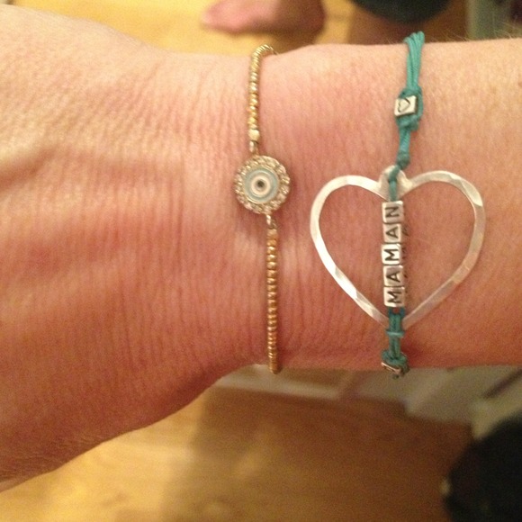 SOLD in bundle. Tai evil eye bracelet