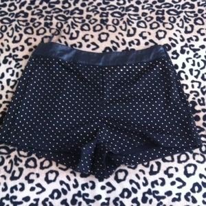 Super short black shorts!