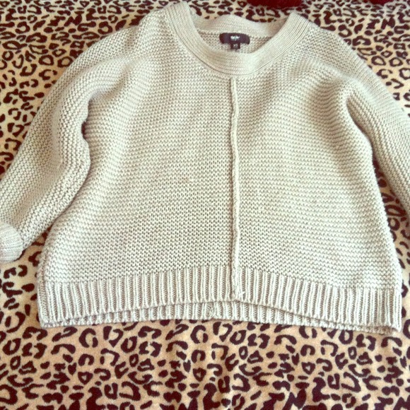 Thick sweater