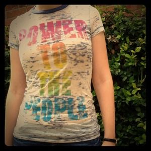 Sheer Burnout "Power to the People" Tee