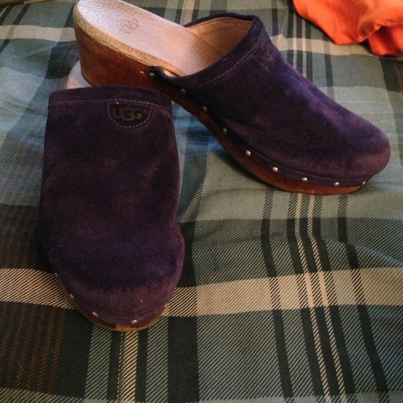 Purple UGG authentic clogs - Picture 4 of 4