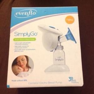 Evenflo SimplyGo Single Electric Breast Pump