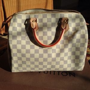 SOLD Louis Vuitton Speedy 30 Damier Azur