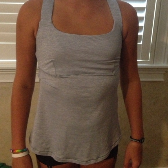 Gray brand new lulu tank