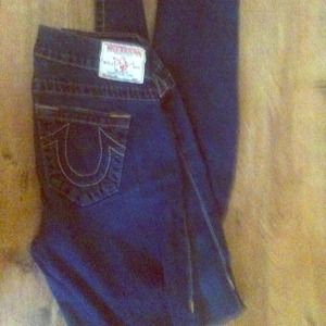 True religion skinny jeans