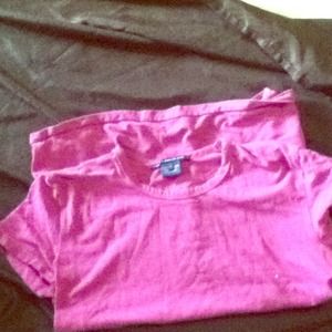 Pink Ralph Lauren sport t-shirt