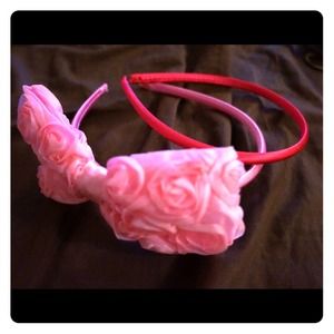 2 little girl headbands