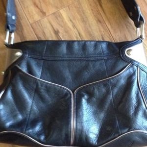 B. Makowsky black leather