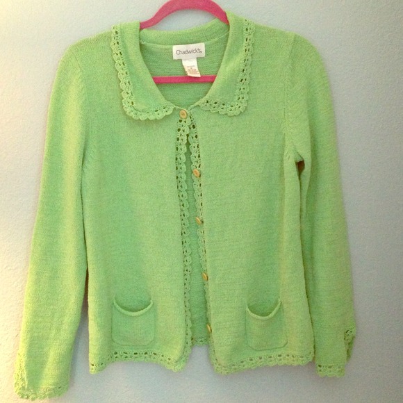 💚Lime Green Sweater - Picture 1 of 2