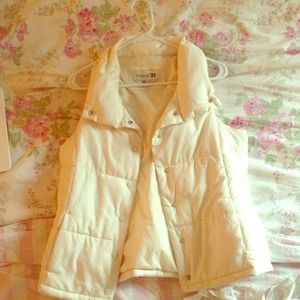 Forever 21 size small vest preowned
