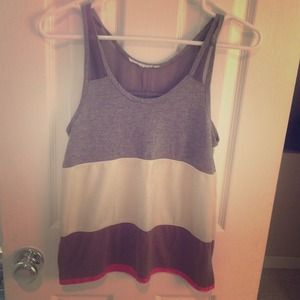 Multi colored tank