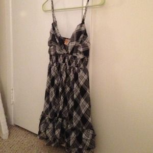 Black and white dress