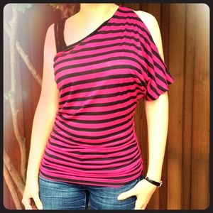 A'Gaci One-Shouldered Top with Braid Detail