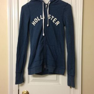 Hollister navy jacket