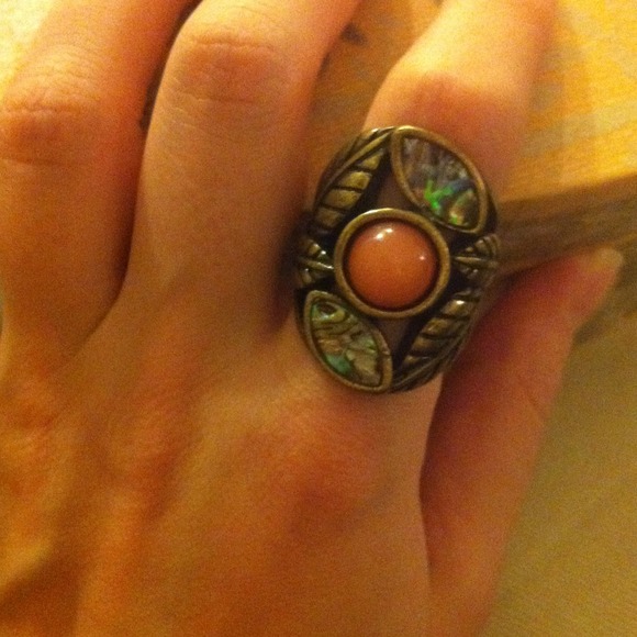 Noir Boho Bronze Ring