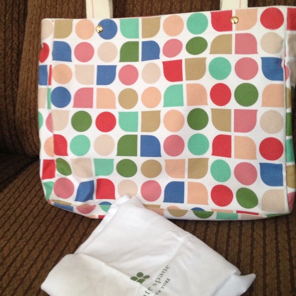 Multicolor Dot Noel Kate Spade purse