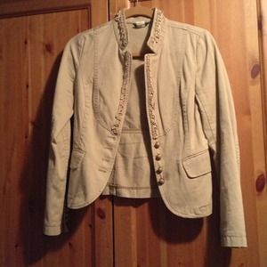 J. Crew khaki blazer