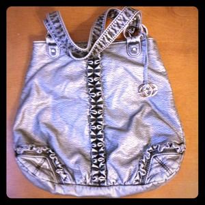 Silver Grey Handbag